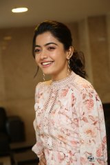 Rashmika at Bheeshma Movie Successmeet